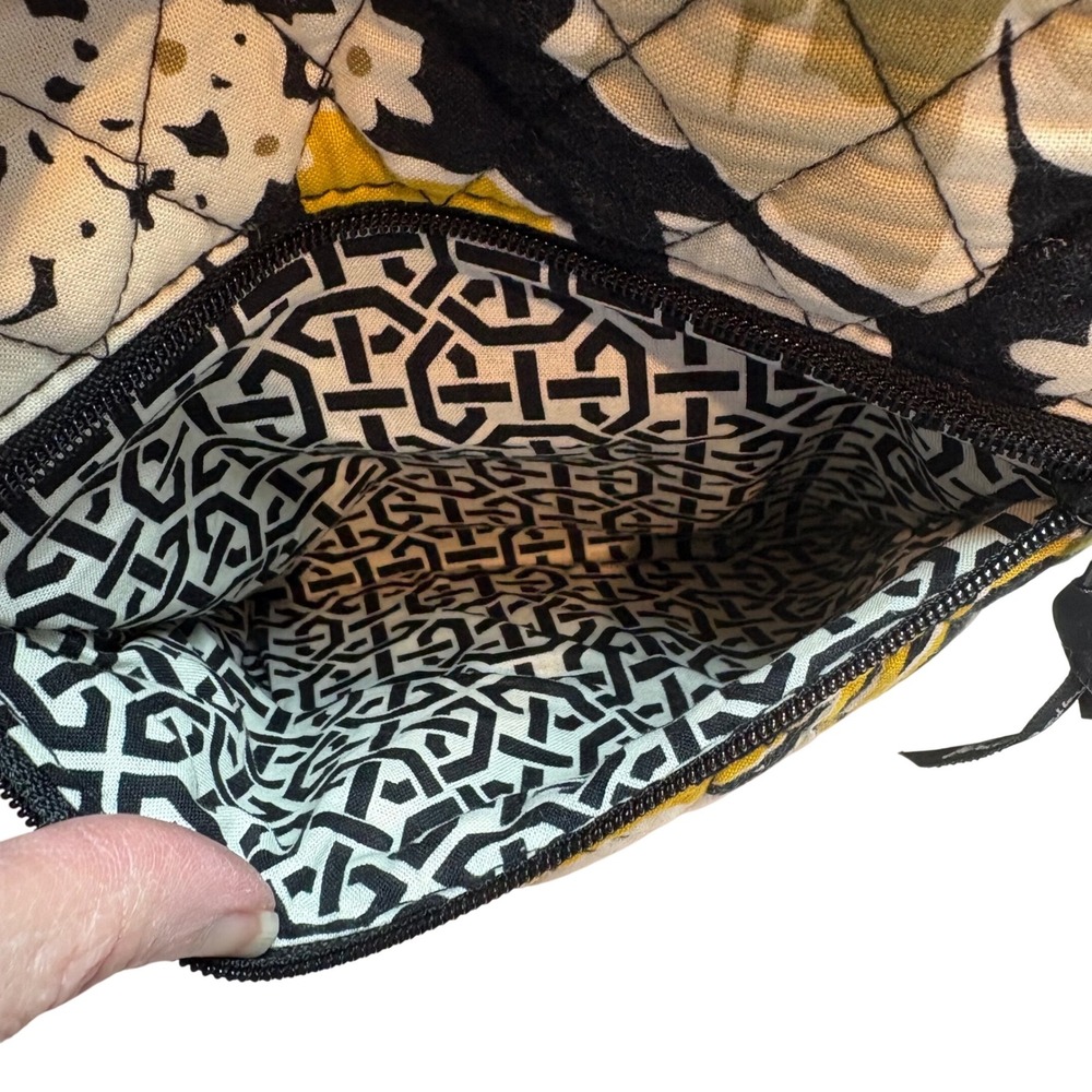 Vera Bradley Dogwood Quilted Crossbody Bag‎ w/ Matching Small Wallet Retired - Picture 9 of 11